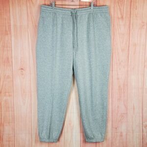 LCKR Jogger Sweatpants Mens Size 3XL Drawstring Light Gray Drawstring